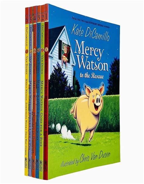 Mercy Watson Series 1-6 Books Collection Set By Kate DiCamillo(The ...