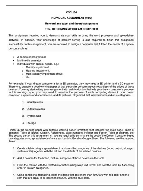 Image result for Individual Assignment