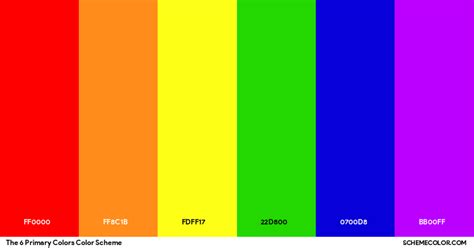 Image result for 6 Basic Color Schemes