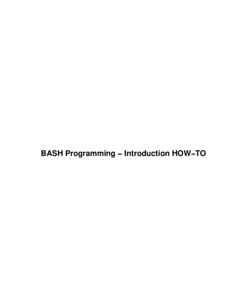 Image result for Bash Programming Tutorial