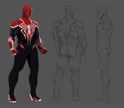 Spider-man Suit Design, Markus Sangalang on ArtStation at https://www ...