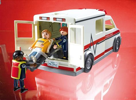 PLAYMOBIL Rescue Ambulance, Multi: Buy Online in INDIA at desertcart