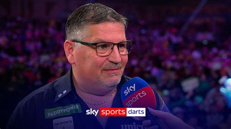 World Darts Championship: Anderson reacts after beating Hood | Darts ...