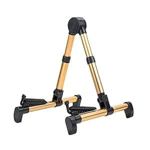 Striker Adjustable Aluminum Floor Stand for Guitars, Basses- Foldable ...