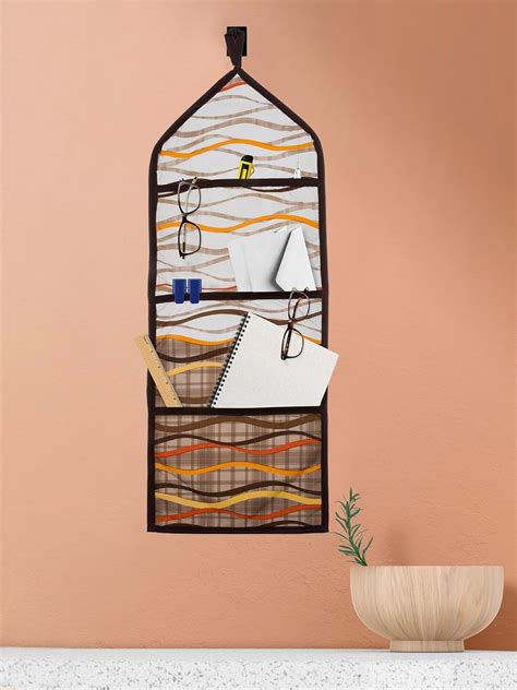 Kuber Industries Paper Holder | Foldable Hanging Organizer | PVC Zig ...