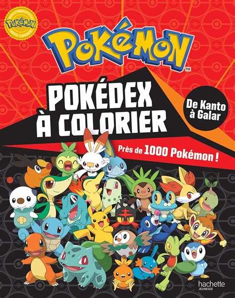 Buy Pokémon - Pokédex de Kanto à Galar à colorier: De Kanto à Galar ...