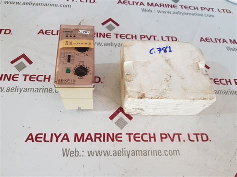 Omron se-kp1n motor relay freq.50/60hz – Aeliya Marine Tech