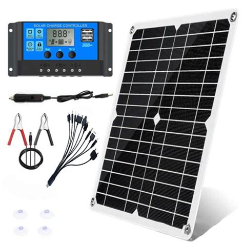 Buy Solar Panel Monocrystalline Solar Panels 25W Flexible High ...