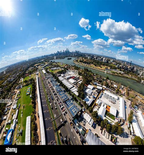 Albert Park Grand Prix Circuit, 16 March 2024: A general view of Albert ...