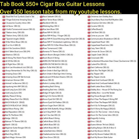 Cigar Box Lessons 的图像结果