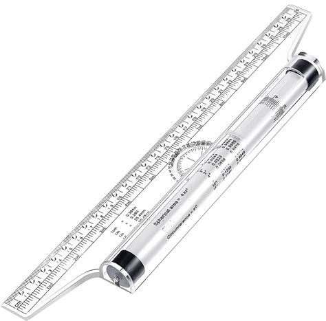 MyLifeUNIT Multi-Purpose Drawing Parallel Rolling Ruler Balancing Scale ...