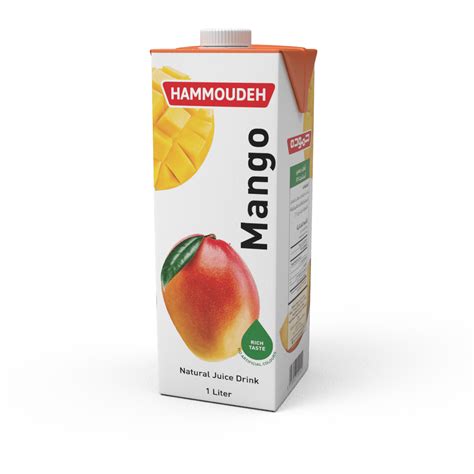 Pure Mango Nectar Juice (1 Liter) - Hammoudeh