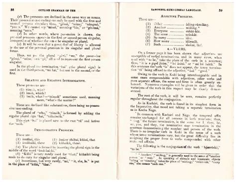 An Outline Grammar Of Hrangkhol-Lushai Language | www.hrangkhol.in