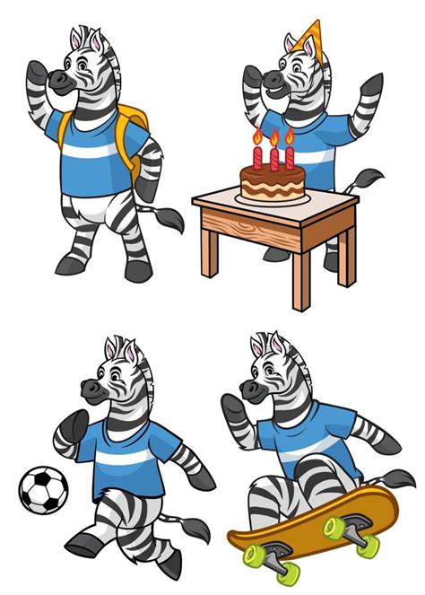 Image result for Zebra Cartoon