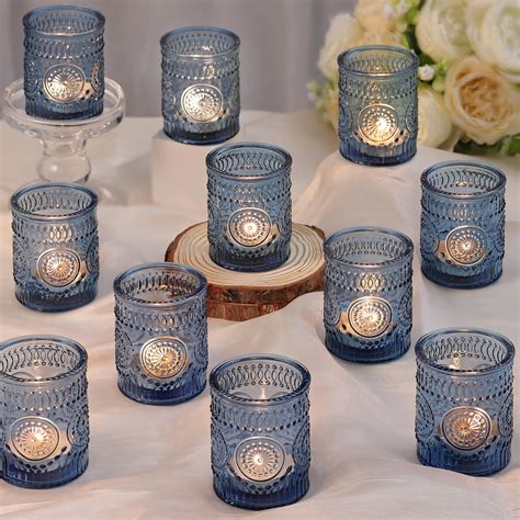 Glass votive candle holders – Artofit