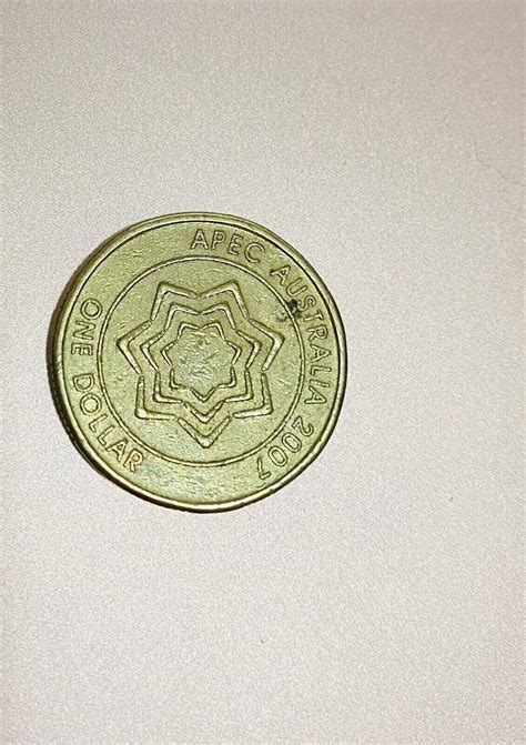 Rare One Dollar Coin APEC AUSTRALIA 2007 Rare $1 Coin | eBay Australia