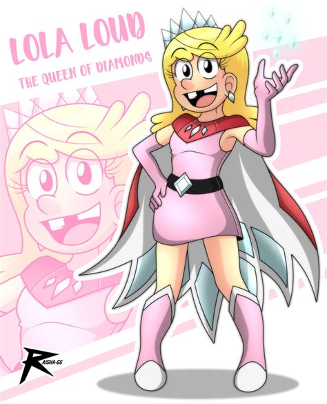 The Loud House - Lola Loud (Queen of Diamonds) by RaishaGS on DeviantArt