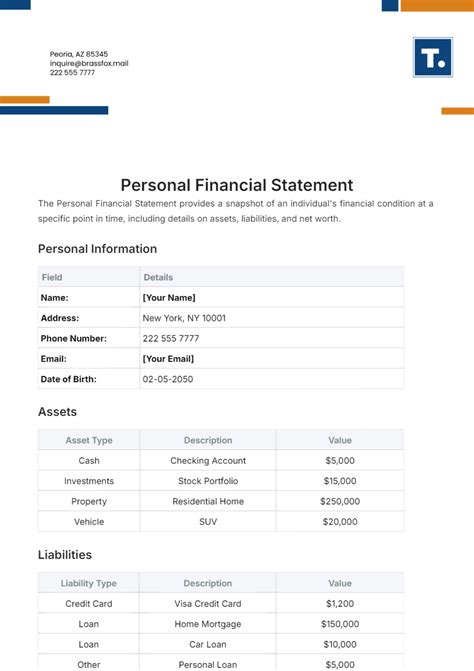 Free CEO Statement Template to Edit Online