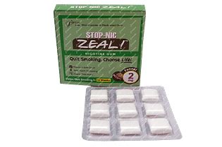Stop Nic Zeal 2 MG Fennel Gum | Order Stop Nic Zeal 2 MG Fennel Gum ...