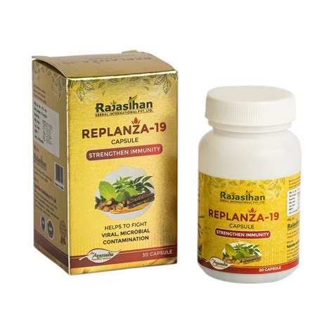 Rajasthan Herbals Replanza 19 Capsule: Fights Viral Infections