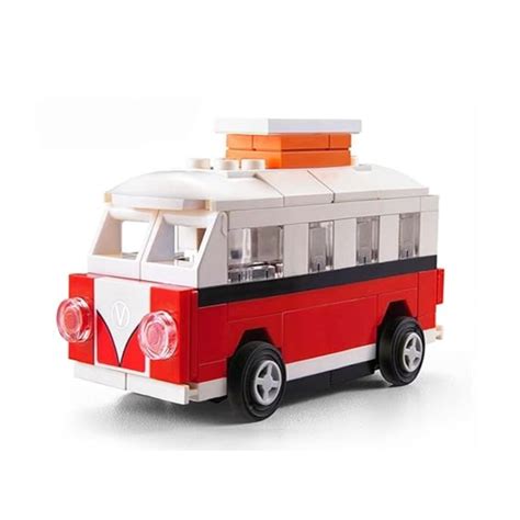 DECOOL MINI RACING PACEMAKER BRICKS PULLBACK RED VAN – The World Of Nerds