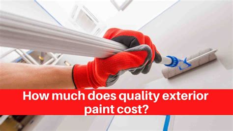 How much does quality exterior paint cost? - House Painters Edmonton