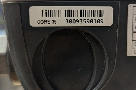 Image result for Serial Number On Precore Machine