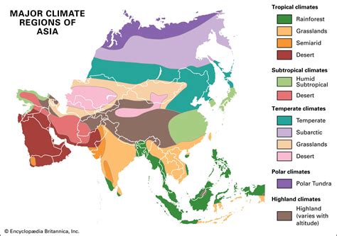Asia - Climate, Monsoons, Rainfall | Britannica