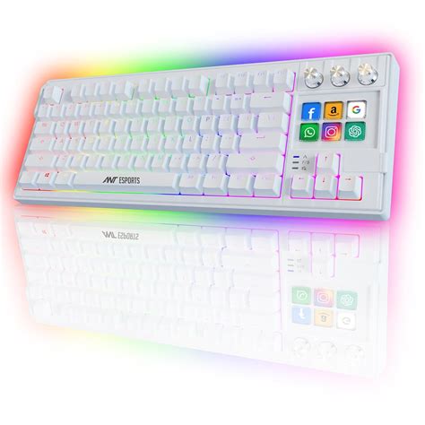 Amazon.in: Buy Ant Esports Apex400 Wired Hot-Swappable RGB Mechanical ...