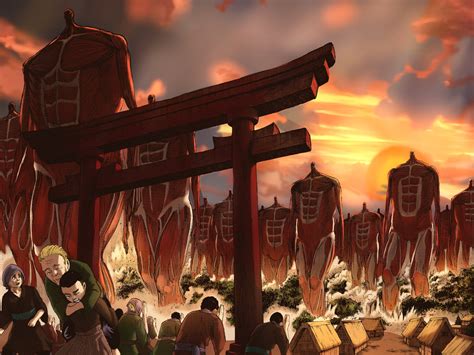 The Rumbling Unleashed: Epic Attack on Titan HD Wallpaper