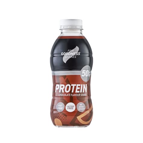 New 50G Protein Shakes | Chocolate or Strawberry 8-Pack | For Goodness ...