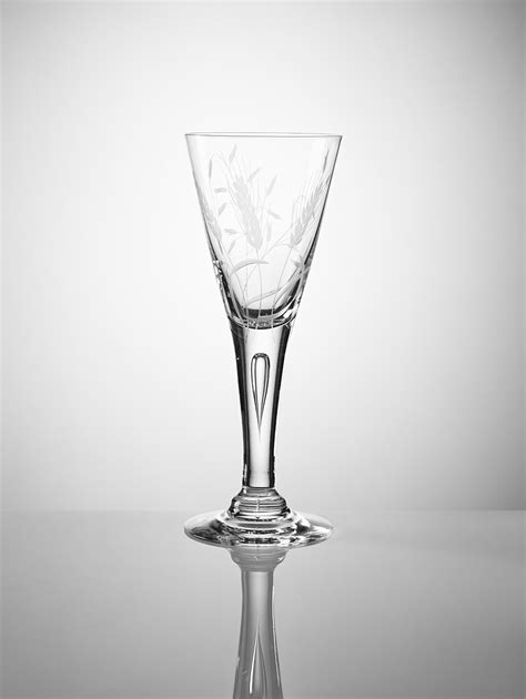 Set of Three Hand Wheel Engraved Glasses by Alison Kinnaird | The ...