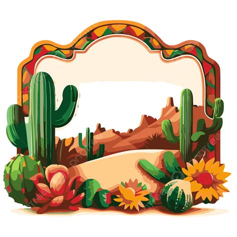 Mexican Borders Clip Art