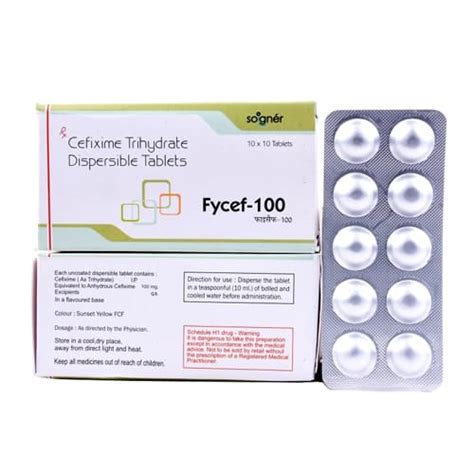FYCEF-100 Tablets Soigner Pharma