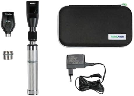 EVRON Welch Allyn Combo of 3.5V Coaxial LED Ophthalmoscope and 3.5V HPX ...