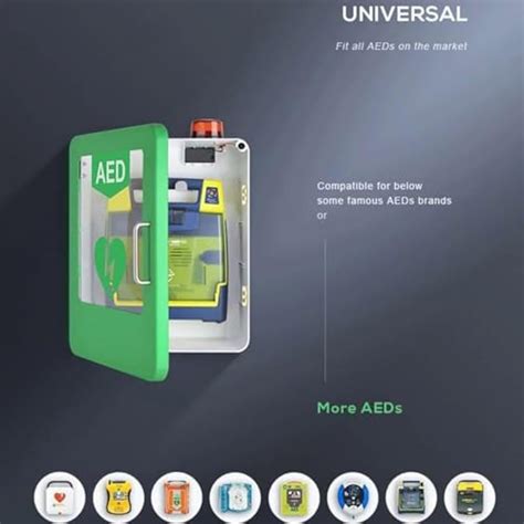 Mavdecll Wall-Mounted AED Defibrillator Storage Cabinet, India | Ubuy