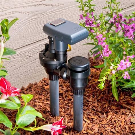 DIG Solar Powered Irrigation Timer With Anti-Siphon Valve, 60% OFF