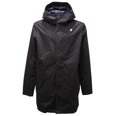 giubbotto uomo K-WAY MARLIN black padded jacket man