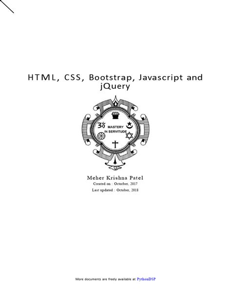 Image result for HTML CSS JavaScript PDF