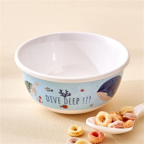 Buy Slate Kids Melamine Printed Veg Bowl - 240ml from Home Centre at ...