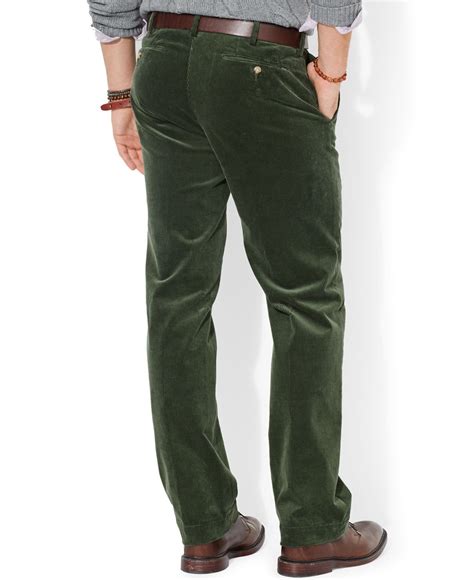 Lyst - Polo Ralph Lauren Classic-Fit Newport Corduroy Pants in Green ...