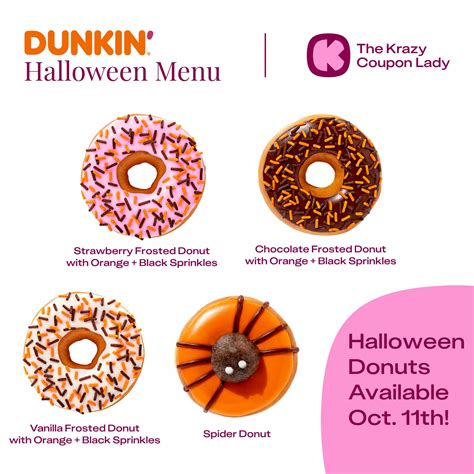 The Dunkin' Halloween Menu Is Here — Prices, Merch & More - The Krazy ...