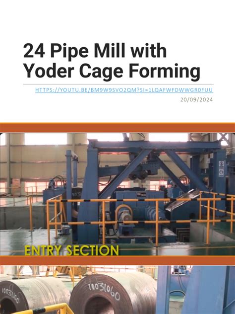 Image result for Yoder Mill Pipe Threading