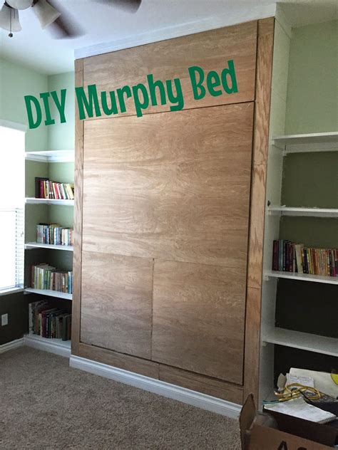 Diy murphy bed wall bed – Artofit