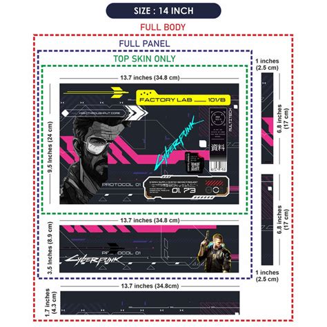 Shop Cyberpunk Data Drift Laptop Skin | Buy Online Now – SkinsLegend