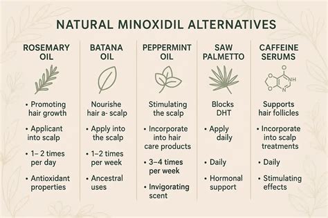 Alternatives To Minoxidil