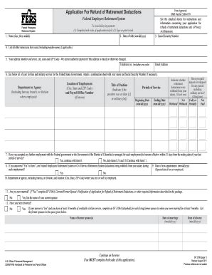 2011 Form OPM SF 3106 - Blank Fillable Template | Fill Out, Print ...