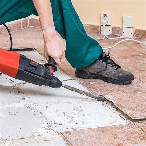 Tool To Remove Tiles On Floor Hire A Tile Removal Jackhammer & Chisel