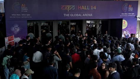 AI summit in Delhi opens to huge interest, crowding leads to delays ...