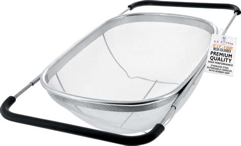 Amazon.com: U.S. Kitchen Supply Stainless Steel Colander Strainer - 6 ...